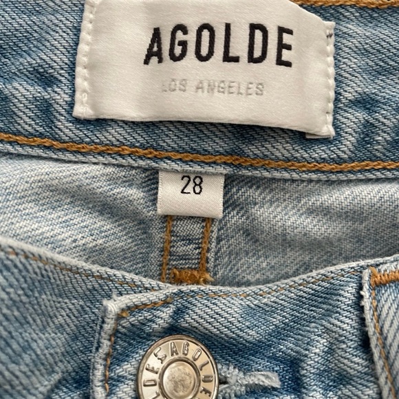 Agolde Riley High Rise Jeans - Picture 4 of 5